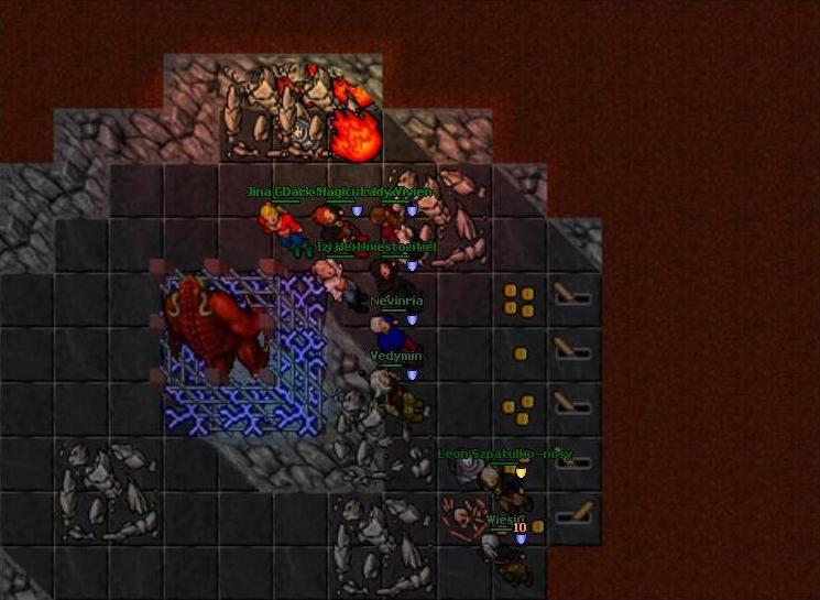 WPADKA NA BANSHEE QUEST #tibiagame #tibia #tibiapvp #punio